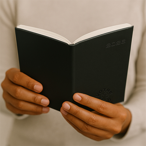 Agenda de poche pour faire la publicité de votre organisation